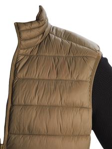 Chaqueta acolchada de invierno de alta calidad, chaleco con cuello redondo y cremallera, superventas, poliéster transpirable, logotipo personalizado, servicio de algodón 2026 - Product Image 5