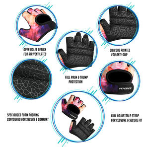 Coussinets de maintien unisexes pour le fitness, respirants et antidérapants, en néoprène écologique pour l'entraînement d'haltérophilie et l'exercice. - Product Image 3