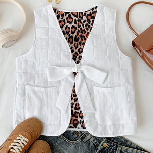 High Quality New Hot Sale Comfortable Warm <b>Women</b> Puffer Vests Down Vest Lightweight Quilted Padded Streetwear Fashion <b>Gilets</b> - Product Image 6