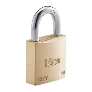 Cerradura City By Iseo Lucchetto Rett. Mm 30 Ka - Product Image 1