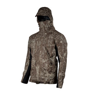 Veste de chasse style Realtree, imperméable, tactique, softshell, à fermeture éclair frontale, séchage rapide, respirante, pour l'hiver, la chasse en plein air et l'observation de la faune. - Product Image 6