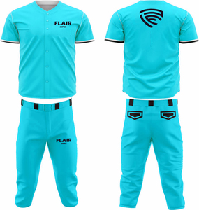 Wholesale Custom Design Breathable Sublimation <b>Baseball</b> Jersey Plus Size Shirt Fashionable Softball Wear - Product Image 3