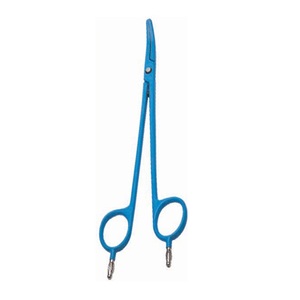 Pinces artériales bipolaires 16 cm courbées en acier inoxydable, instruments chirurgicaux manuels et ensembles de chirurgie, certifiés CE, fabricant et fournisseur - Product Image 2