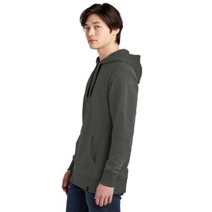 Meilleure vente 100% coton pull à capuche fermeture éclair manches longues avant deux poches conception personnalisée séchage rapide Streetwear pour l'hiver - Product Image 2