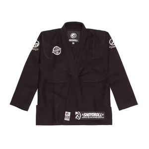 Kimono de Jiu-Jitsu BJJ Shoyorol GI, uniforme unisexe, nouvelle arrivée, couleur noire, personnalisable, vêtements d'arts martiaux de haute qualité, 100% coton - Product Image 1