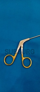 Fórceps de biopsia Patterson de 35cm, instrumentos quirúrgicos de acero inoxidable hechos a mano en acabado mate y dorado para cirugías - Product Image 3