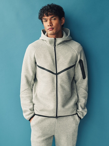 Vente en gros professionnelle fabrique des sweats à capuche respirants pour hommes nouvelle mode sweat à capuche brodé polaire pulls à capuche - Product Image 3
