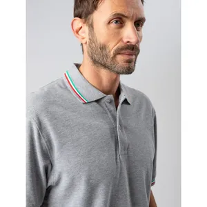 Camiseta Polo Tricolor Personalizada de Italia, Producto Promocional - Product Image 4