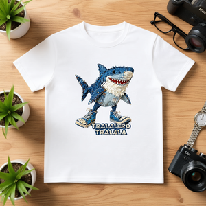 Camiseta Personalizada Unisex de 210 g/m², 100 % Algodón, con Estampado de Rosas (Tallas S M L XL 2XL) - Product Image 3
