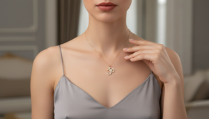 จี้พระอม 14K ทองคำแท้ ประดับเพชรแท้ สำหรับผู้หญิง - Product Image 5