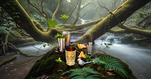 Tasses Koi en laiton massif Mint Julep pour cocktail Bourbon classique Moscow Mule Kentucky Derby Party-Bordure de garniture perlée - Product Image 5