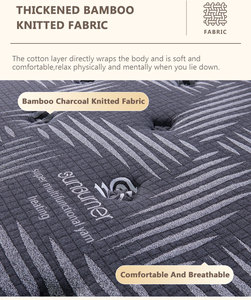 <span class=keywords><strong>Matelas</strong></span> à ressorts ensachés silencieux en tissu tricoté compressé orthopédique de qualité supérieure pour chambre à coucher, taille King et Queen, nouvelles fonctionnalités, vente en gros - Product Image 4