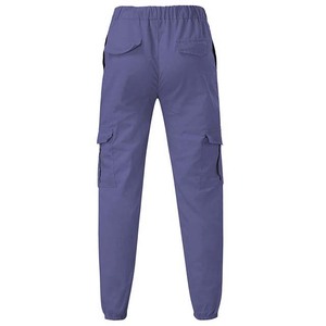 Pantalons pour hommes de conception personnalisée OEM, vêtements droits et à rayures incurvées pour hommes 100% pantalons cargo décontractés taille moyenne en polyester et coton pour hommes - Product Image 4