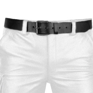 Pantalones Cortos de Cuero para Hombre de Alta Calidad, Más Vendidos, Precio Razonable, Uso Casual, Pantalones Cortos de Cuero para Hombre en Oferta para Venta en Línea - Product Image 4