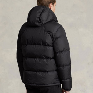 เสื้อแจ็คเก็ตขนปุยสำหรับผู้ชายเสื้อโค้ทผ้าฝ้ายบุนวมสำหรับฤดูหนาวทำจากหนัง PU - Product Image 5