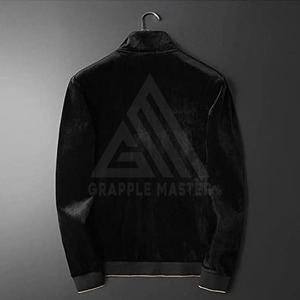 Chándal de Terciopelo para Hombre, Talla Grande, Invierno, 100% Algodón, Color Sólido, Transpirable, Ligero, Alta Calidad, Último Diseño 2024 - Product Image 4