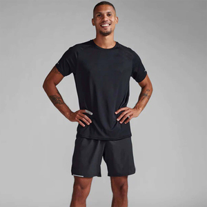 High Quality 100% Cotton Men's T-Shirt Slim Fit Printed Design for Work Out & Sport Loose Fit Regular Knitted Fabric - Product Image 2