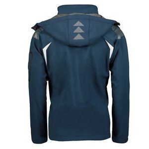 Wholesale Polyester Hooded Softshell Outdoorwear Jacket For Men Musthave High Quality <b>Water</b> & Windproof Jacket With Custom Logo - Product Image 3
