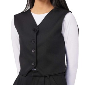 Vente en gros de veste en duvet sans manches d'hiver pour femmes avec logo personnalisé nouvelle veste d'hiver respirante à motif écossais à la mode - Product Image 1