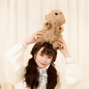Peluche <span class=keywords><strong>de</strong></span> nutria súper suave personalizado al por mayor con pelota, muñeco <span class=keywords><strong>de</strong></span> peluche <span class=keywords><strong>de</strong></span> animal, juguete <span class=keywords><strong>de</strong></span> peluche <span class=keywords><strong>de</strong></span> nutria <span class=keywords><strong>de</strong></span> río esponjoso y adorable - Product Image 3
