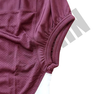 Camisetas de Fútbol Americano Unisex Estampadas Personalizadas de Fábrica Premium Sibrin, Camiseta de Jugador de Fútbol Americano Juvenil de Malla Transpirable - Product Image 4