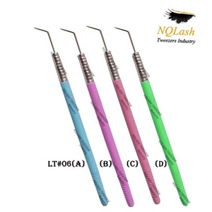 New <b>Rainbow</b> Lash Lift Tools for Lash Lift Stainless Steel Separation Custom logo Lash Lift Tools NQLASH Tweezers - Product Image 2