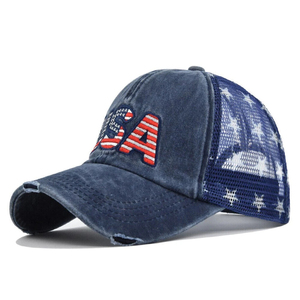 Gorra Desgastada al por Mayor a Precio de Fábrica, Gorra de Papá con Logotipo Personalizado Bordado, Gorra Deslavada y Desgastada - Product Image 2