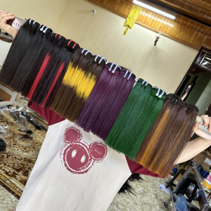 Existencias cortas vietnamitas Bonestraight Hair Bundles Pelo vietnamita El mejor precio asequible en 2023 - Product Image 1