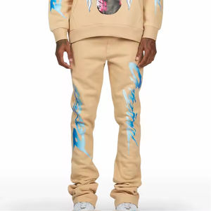 Chándal de Forro Polar de Algodón para Hombre, el Más Vendido, Lavado, Transpirable, Cortavientos, Ecológico, Ropa de Invierno, Logotipo Personalizado, Venta al por Mayor, Barato - Product Image 3