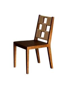 Sillas de comedor hechas de madera de teca antigua de calidad, con acabado impecable y suave, a precio económico. - Product Image 3