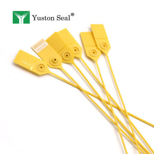 ซีลพลาสติกสำหรับโลจิสติกส์ YTPS603 ขนาดเส้นผ่านศูนย์กลาง 2 มม. ยาว 230 มม. ซีลปิดผนึกแบบใช้ครั้งเดียวสำหรับตู้คอนเทนเนอร์และรถบรรทุก ป้องกันการงัดแงะ - Product Image 1
