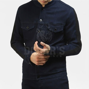 Chaqueta de Mezclilla para Hombre, Color Sólido, Estilo Casual, Moda Urbana 2026, Nueva, Cómoda - Product Image 3