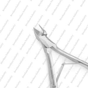 Hot bán tùy chỉnh Bạc/Vàng cổ biểu tượng cắt móng tay Shinny dẫn kỹ thuật với thời gian khuyến mãi Móc Chìa Khóa ngón tay cắt Quà Tặng - Product Image 5