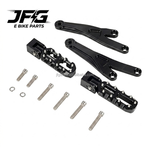 แป้นเหยียบอะลูมิเนียม CNC สำหรับผู้โดยสาร JIG E Ride Pro SS 2.0 <span class=keywords><strong>Sur</strong></span> <span class=keywords><strong>Ron</strong></span> <span class=keywords><strong>Light</strong></span> <span class=keywords><strong>Bee</strong></span> S X <span class=keywords><strong>L1E</strong></span> Segway ที่พักเท้าหลัง อุปกรณ์เสริมสำหรับรถจักรยานยนต์ - Product Image 2