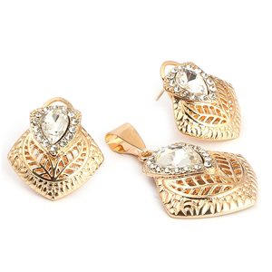 Women's Fancy <b>Locket</b> Set - Golden - Product Image 2