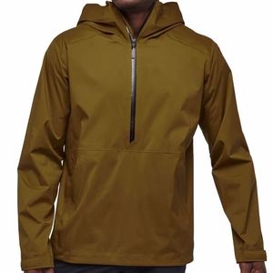 Último diseño elegante chaqueta impermeable hombres secado rápido Softshell moda con capucha senderismo chaqueta al aire libre - Product Image 1