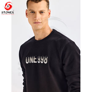 Sudaderas de hombre de alta calidad al por mayor ropa bordada y estampada personalizada para hombre - Product Image 2
