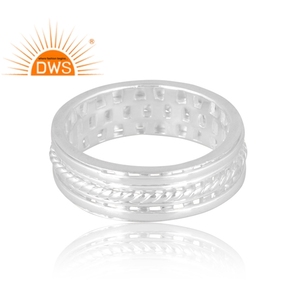 Anillo de Plata de Ley 925 de Último Diseño, Joyería Personalizada para Mujer, Regalo para Ella, Fabricante de Joyería Fina - Product Image 4