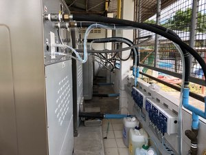 Pompe doseuse de produits chimiques pour lave-linge, équipement de blanchisserie hospitalière, lave-linge à pièces - Product Image 6