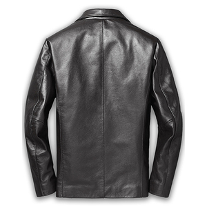 New Men's 2024 Genuine Leather <b>Waterproof</b> Reversible <b>Winter</b> <b>Jacket</b> Made in Pakistan Wholesale Fashion - Product Image 2