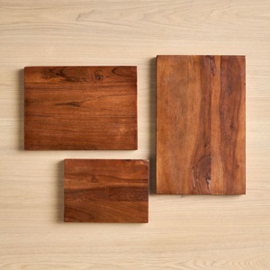 Tabla de cortar de madera de moda con textura de madera natural y artesanía de alta calidad para mejorar la experiencia de la cocina - Product Image 6