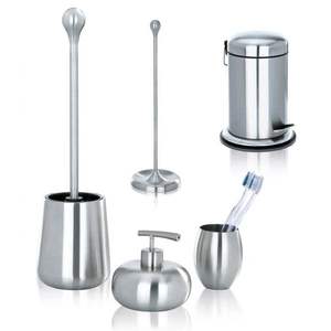 Juego de Baño de Metal con Acabado Elegante para una Decoración de Baño Premium que Ofrece un Aspecto Moderno y Limpio - Product Image 1