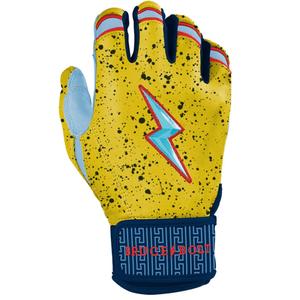 Customized Hot Sale Premium Quality Leather Baseball <b>Batting</b> Gloves Durable Superior Grip Soft Ambidextrous Breathable Adults - Product Image 3