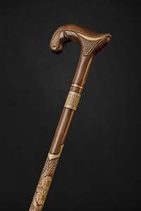 <b>WOODEN</b> <b>STICK</b> Factory Custom Design Popular 122cm Varnished Camping <b>Wooden</b> Hiking Pole Walking <b>Stick</b> - Product Image 4