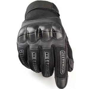 <b>High</b>-Quality <b>White</b> Genuine <b>Leather</b> Customizable Motorbike Gloves for Motocross and Road Racing - Product Image 2