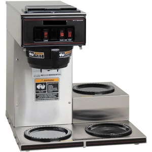 Machine à café commerciale VP17-3 12 tasses la plus vendue, scellée en usine, avec 3 chauffe-tasses inférieurs, prête à être expédiée - Product Image 1