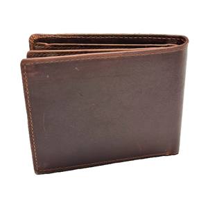 Men's Premium Quality Short Leather Wallets Open Closure Type with Polyester Lining - Product Image 2