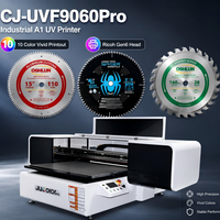 Impresora UV de Cama Plana Jucolor 9060 6090 con Cabezales Ricoh Gen6 de Alta Resolución para Publicidad en PVC