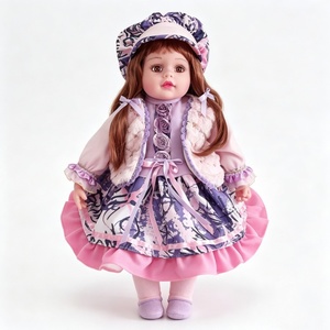 Muñeca de peluche reborn de cuerpo suave personalizada, muñeca de trapo reborn musical, muñeca bebé reborn de tela, muñeca de moda de peluche para niñas - Product Image 1