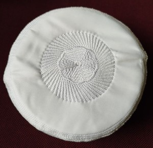 หมวกบั๊กมุสลิมสีขาวคุณภาพสูงหมวกสวดมนต์มุสลิมหมวก Tupi Topi exportable Topi สำหรับผู้ชายทุกฤดูใช้จากบังคลาเทศ - Product Image 1